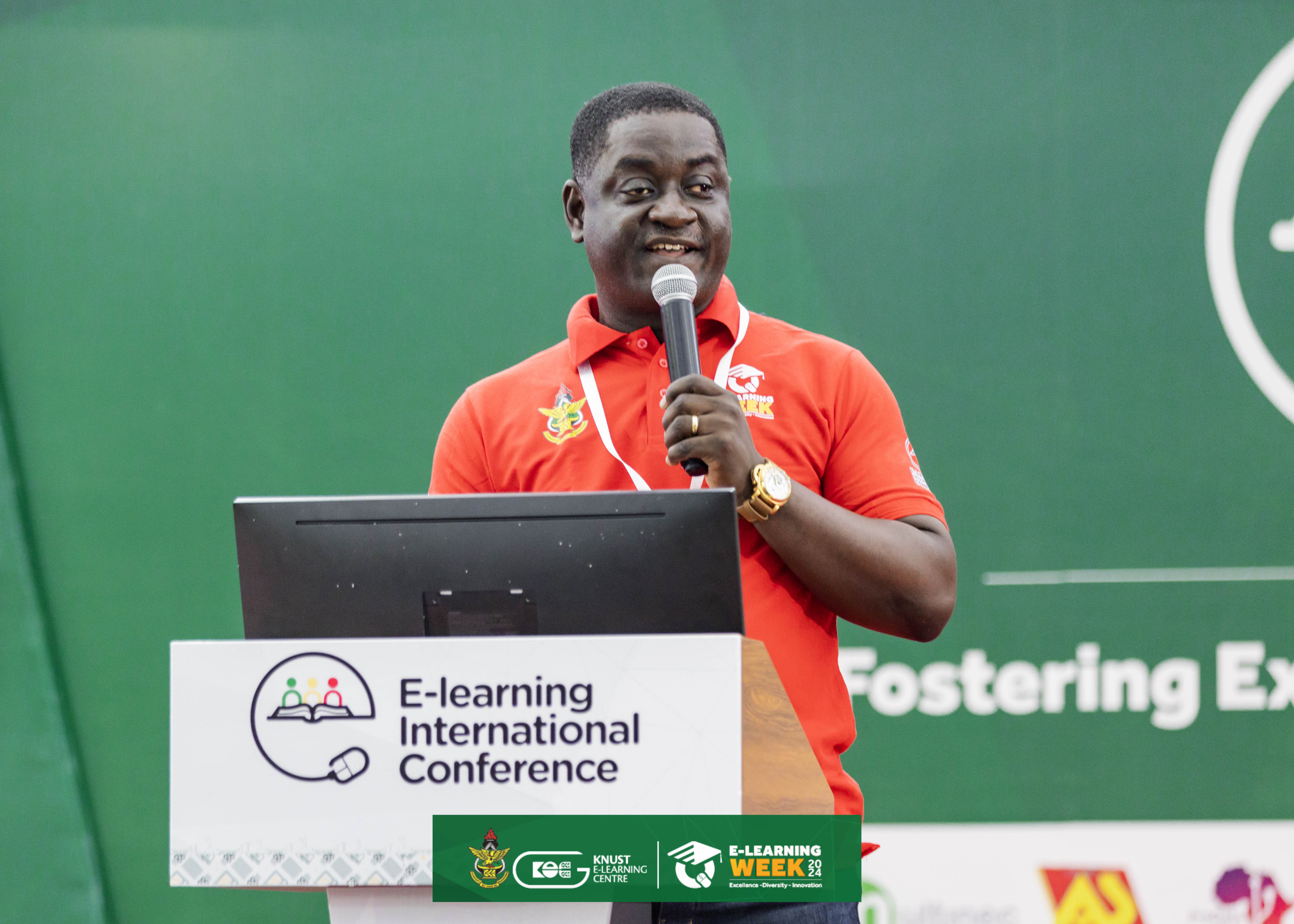 Professor Asante, a leading figure in e-learning