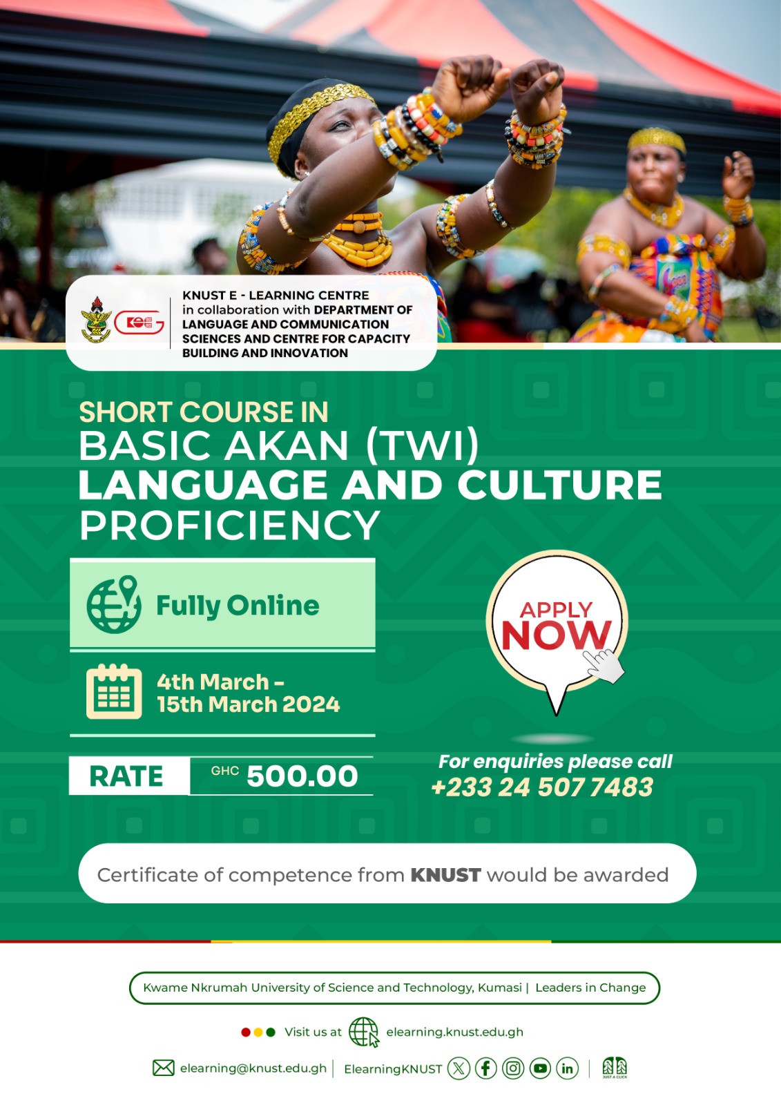 Basic Akan Twi language short course