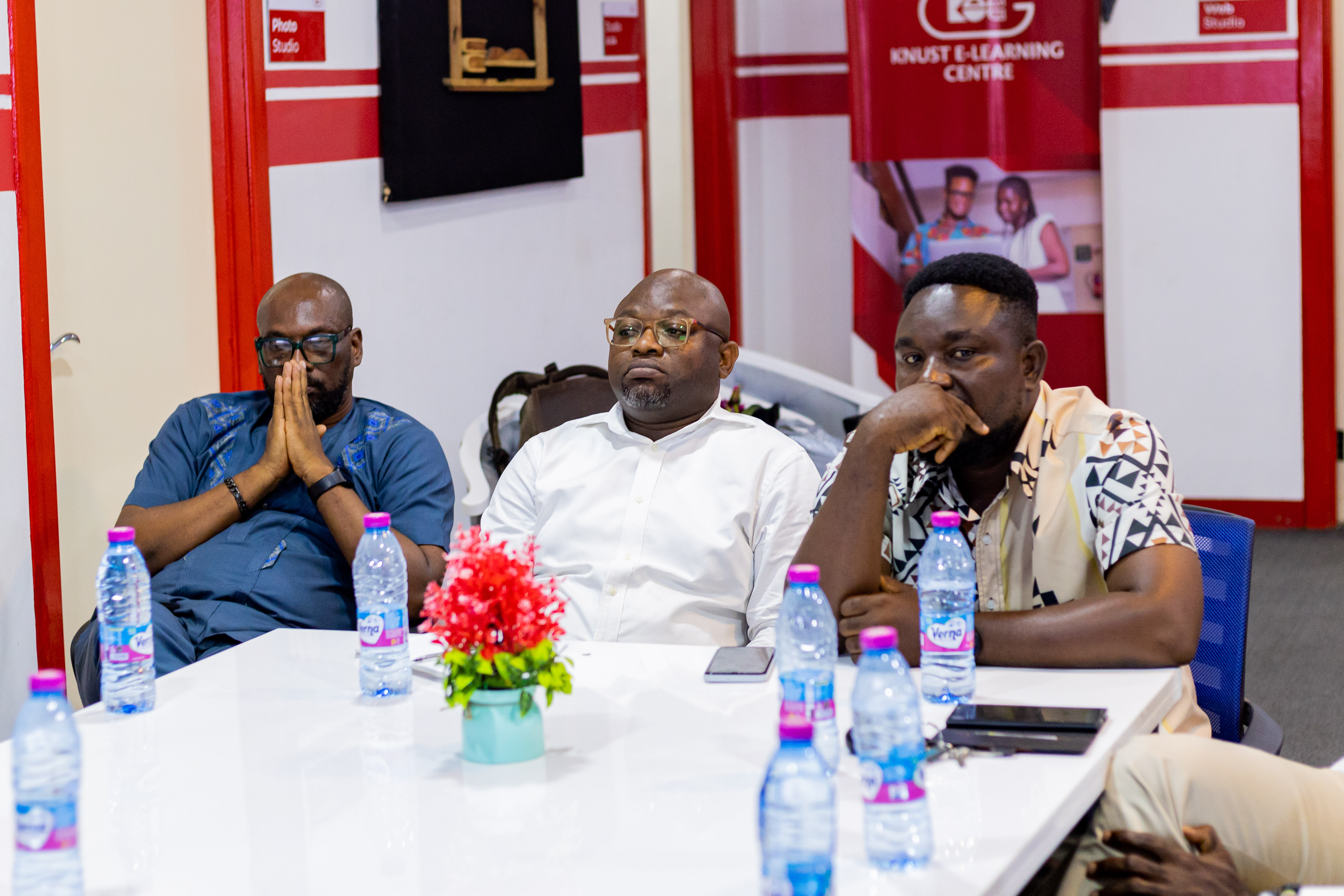 LuvFM visits KNUST ELEARning centre 1