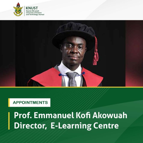 Prof. Emmanuel K. Akowuah KNUST