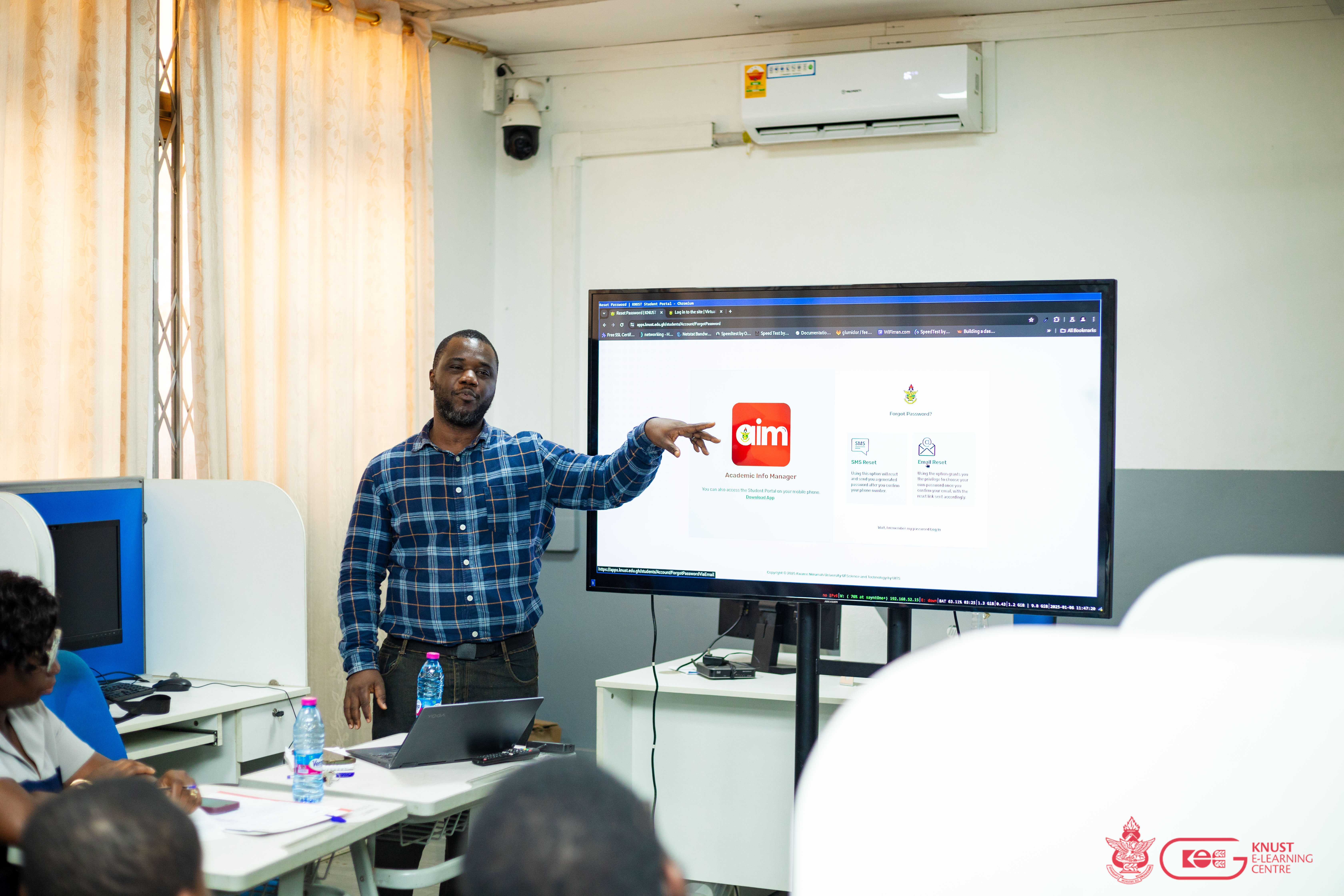 KNUST E-learning Centre trains navigate