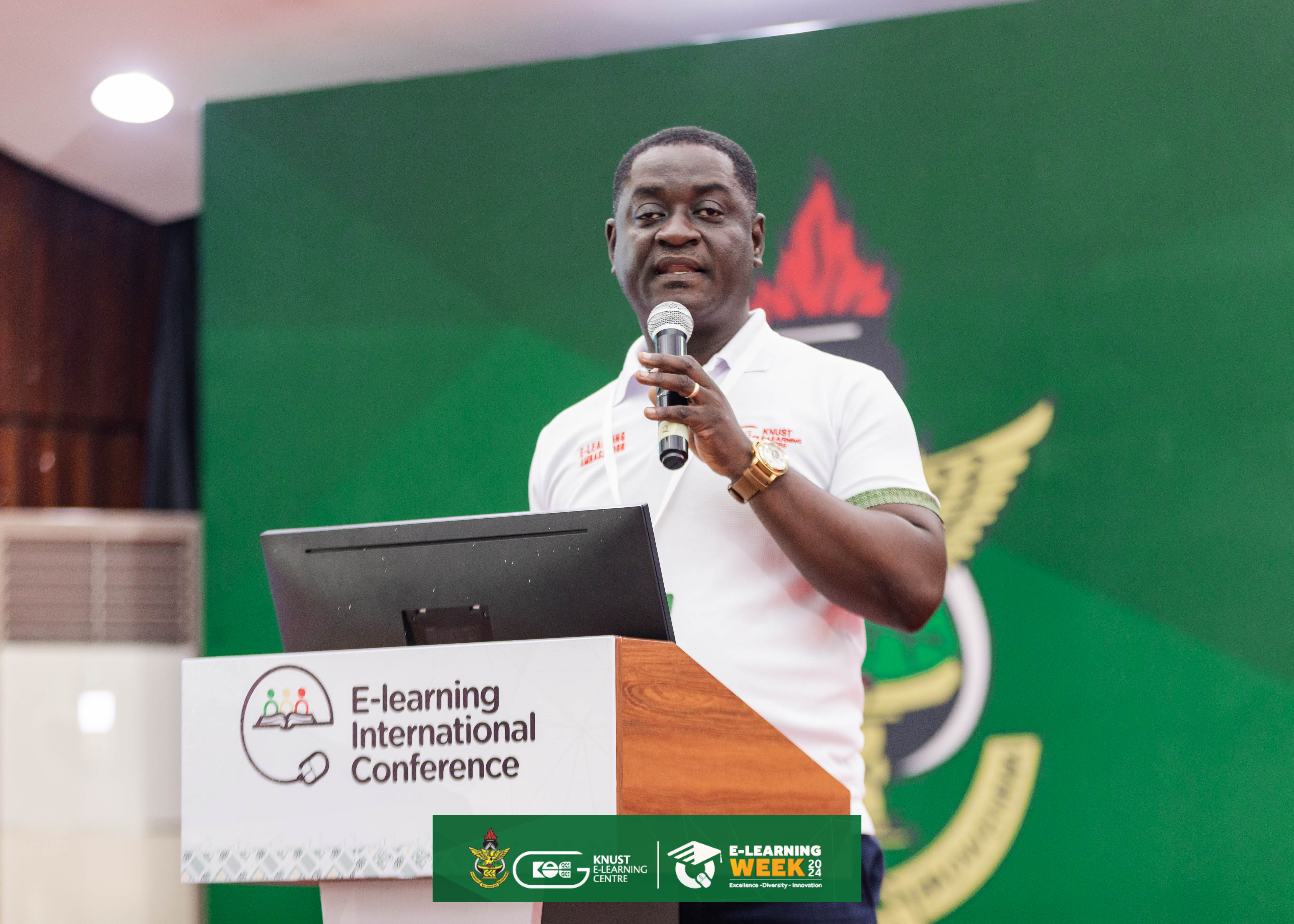 Professor Eric Appau Asante, Director of the KNUST E-Learning Centre,