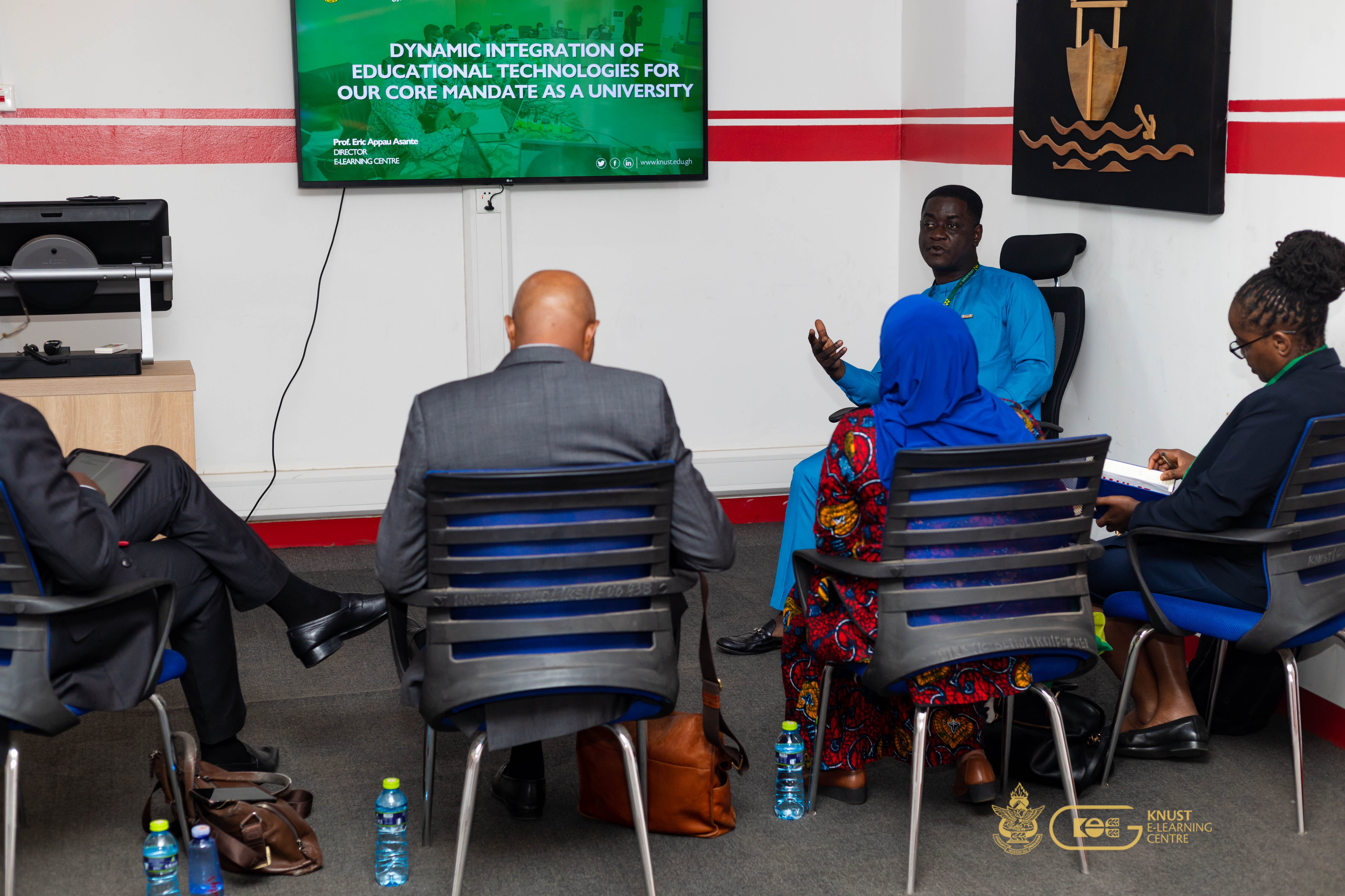 Tanzania Team Visits E-Learning Centre