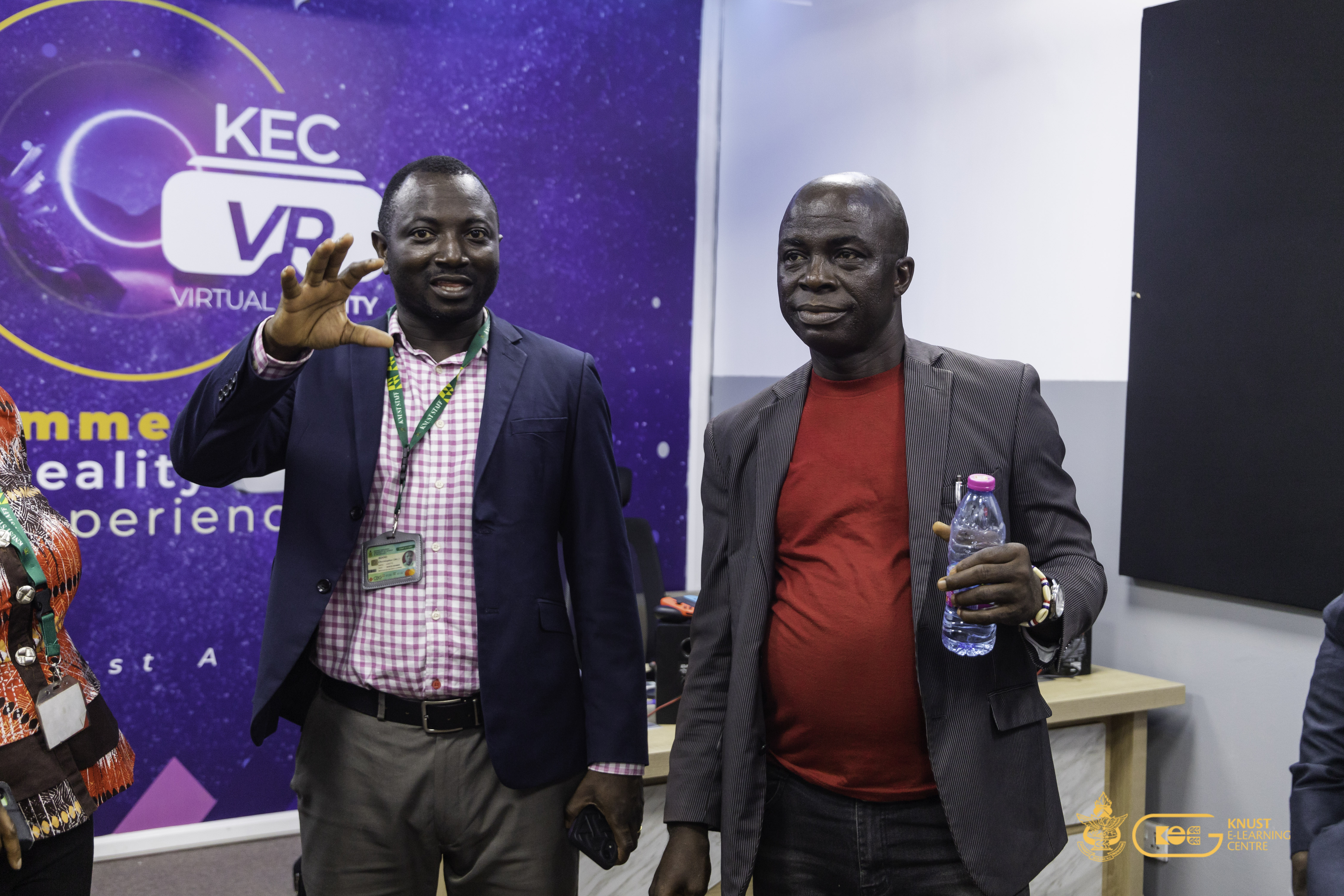 Senior Assistant Registrar at the KNUST E-Learning Centre, Mr. Christopher Addo