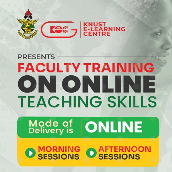 KNUST E-Learning Centre to host faculty training on online teaching skills