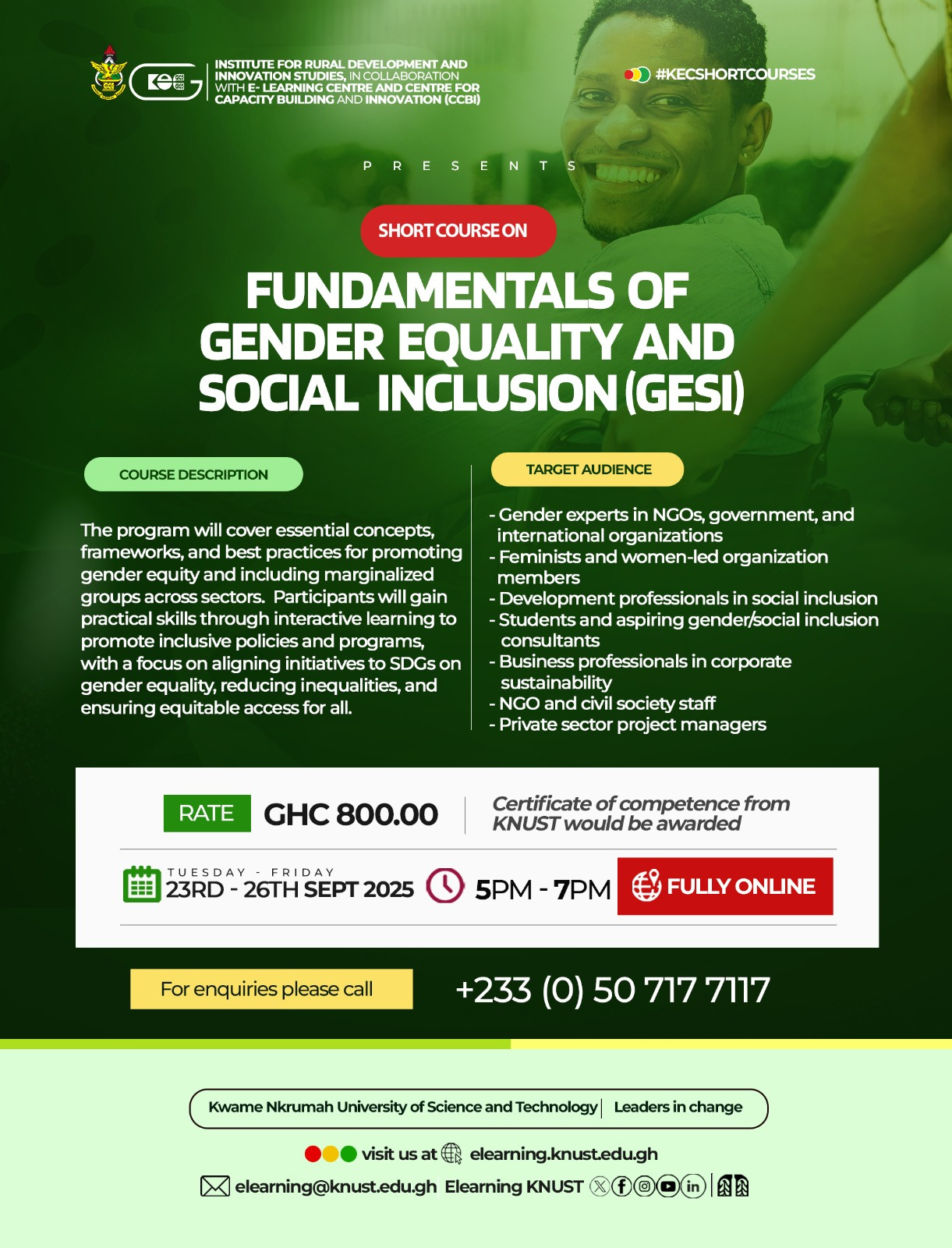 Gender Equality and Social inclusion