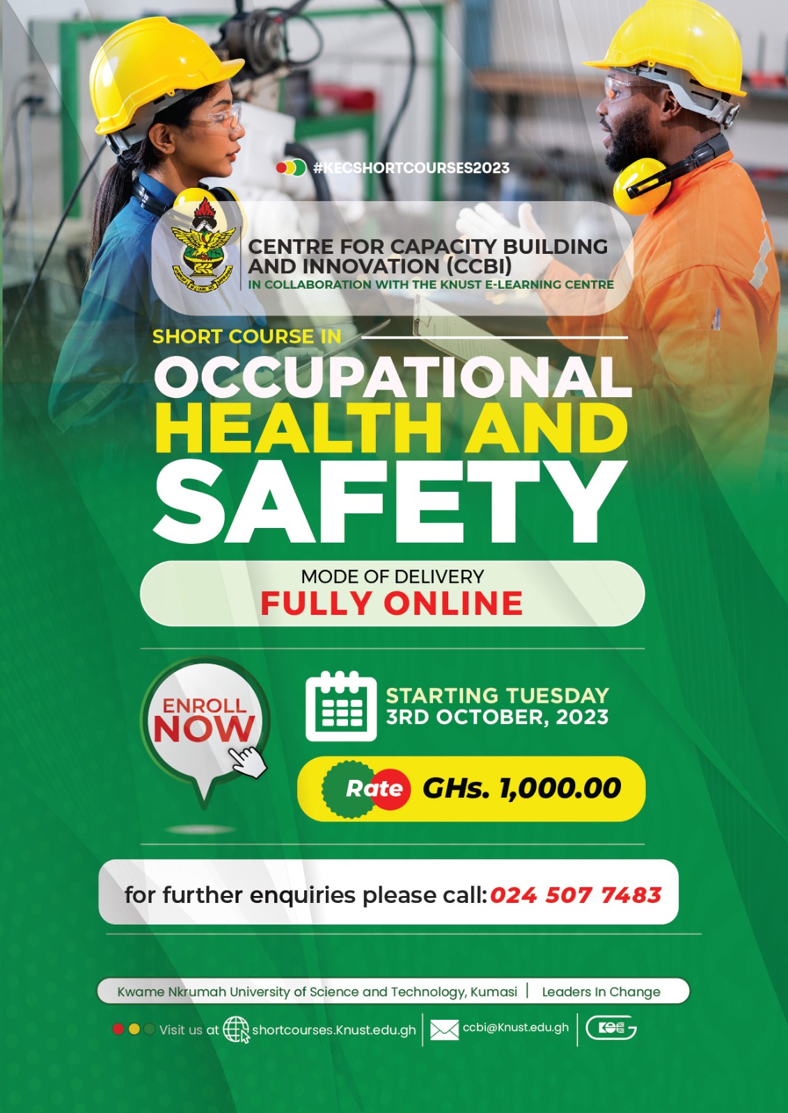Occupational Health SHort course