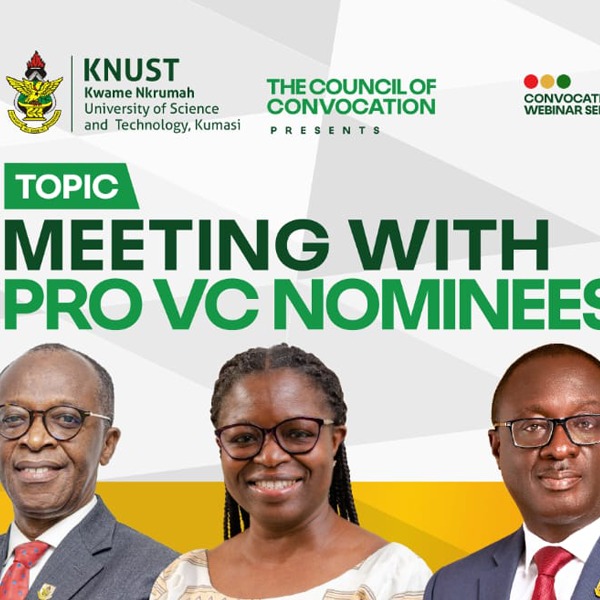 KNUST E-Learning Centre Hosts Pro VC Nominees Webinar