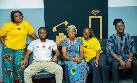 KNUST E-Learning Centre Marks Ghana Month with Food, Games and Cultural Display