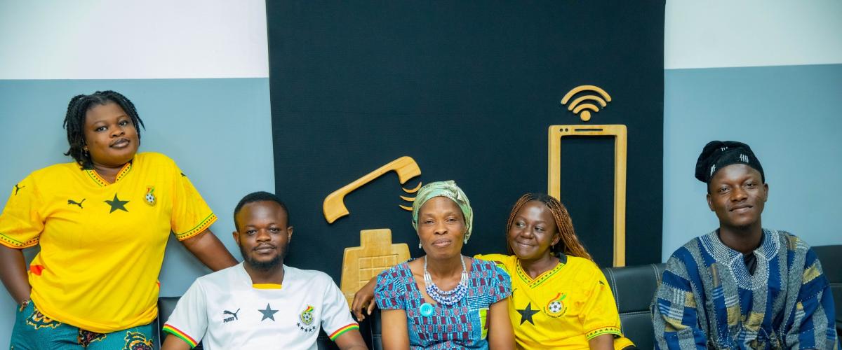 KNUST E-Learning Centre Marks Ghana Month with Food, Games and Cultural Display